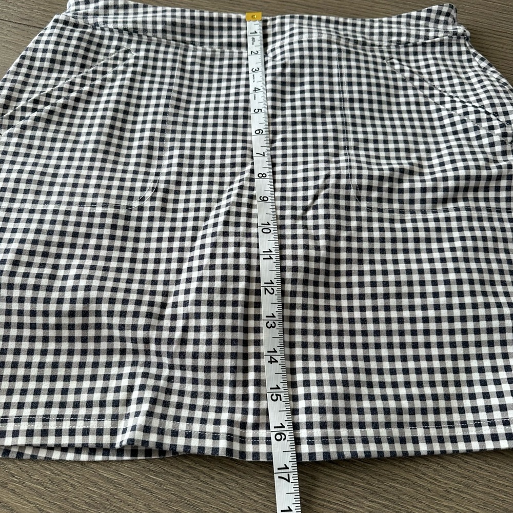 Talbots Gingham Mini Skort - Picture 6 of 6